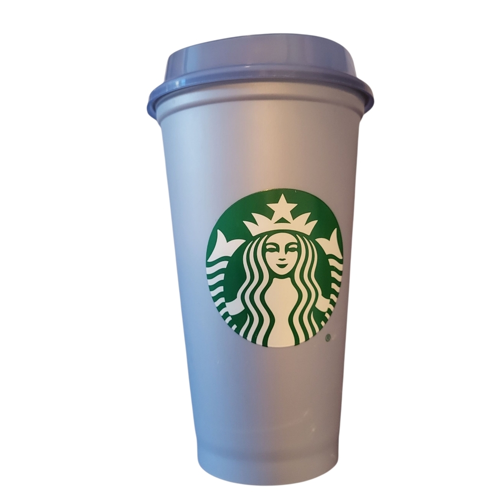 Starbucks 16oz Grande Reusable Cup Blue